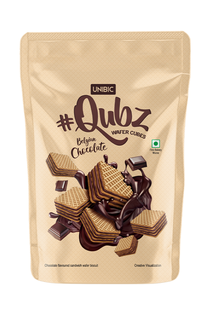 UNIBIC Qubz Belgian Chocolate Unibic Cookies
